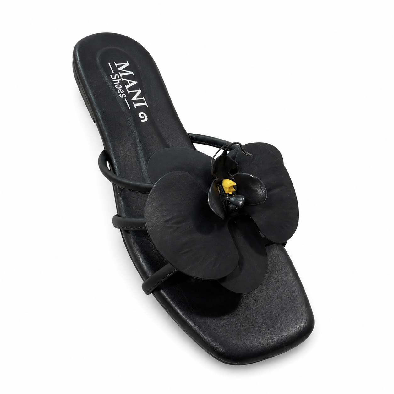 Orchid Triple Strap Slide Sandals