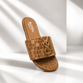 woman sandles brown