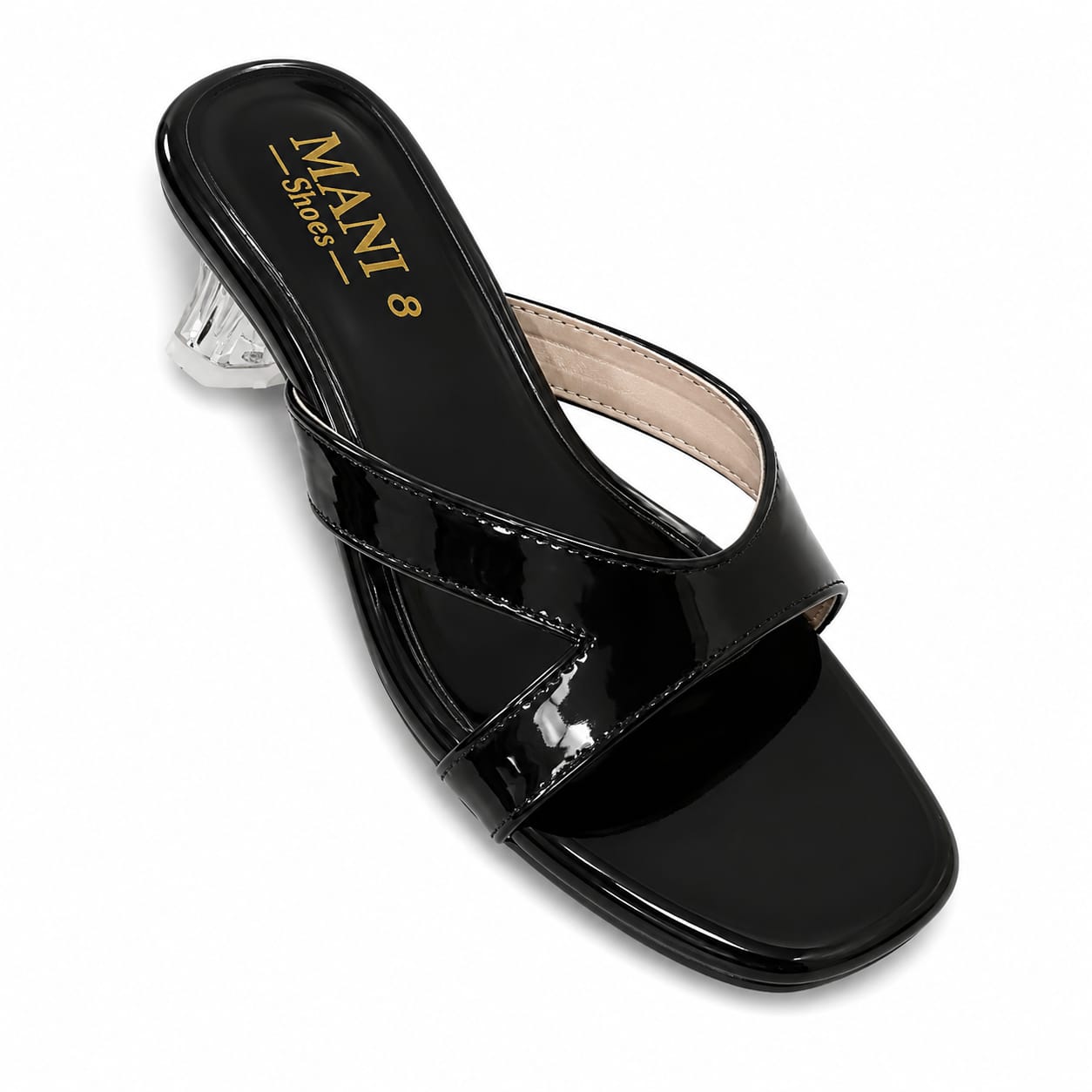 Crystal Heel Slide